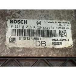 Recambio de centralita inyeccion para opel astra h berlina (2004) 1.6 referencia OEM IAM 0281012694 GM55560810DB  
