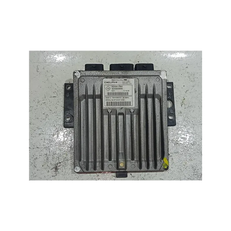 Recambio de centralita inyeccion para renault clio iii (2005) 1.1 75 cv referencia OEM IAM 8200911560 8200909666  