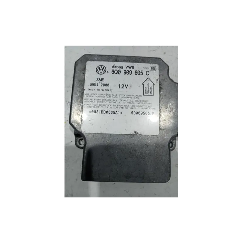 Recambio de centralita airbag para volkswagen passat berlina (3b3)(2000) 1.9 tdi referencia OEM IAM 6Q0909605C  