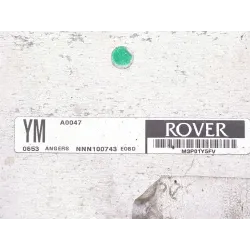 Recambio de centralita inyeccion para rover 45 sedán (rt) 1.6 referencia OEM IAM NNN100743  