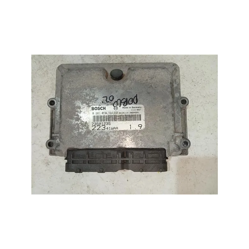 Recambio de centralita inyeccion para fiat i doblo (119)(2001) 1.9 d (223axb1a) referencia OEM IAM 0281010344  