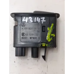 Recambio de botonera puerta trasera izquierda para mercedes-benz clase m (w164) ml 280 cdi 4-matic (164.120) referencia OEM IAM 