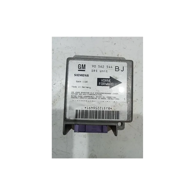 Recambio de centralita airbag para opel astra f berlina (1991) 1.7 tds referencia OEM IAM 90562544BJ  