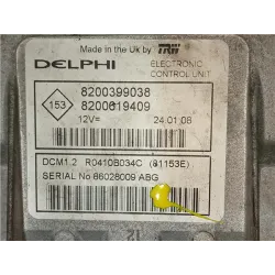 Recambio de centralita inyeccion para renault clio iii (2005) 1.1 75 cv referencia OEM IAM R0410B034C 8200399038  