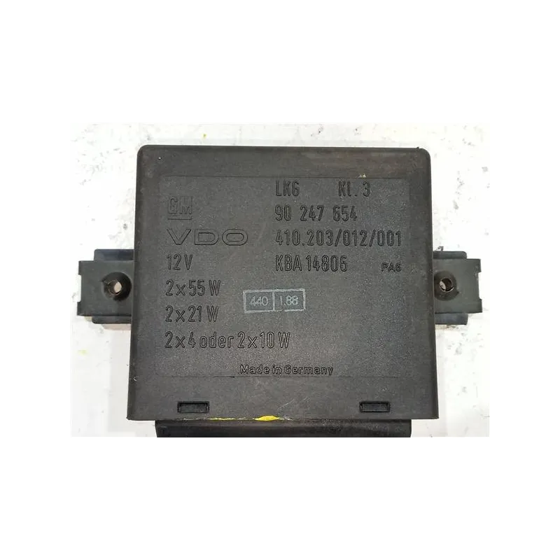 Recambio de modulo electronico para opel kadett e (1984) s referencia OEM IAM 90247654 KBA 14806  