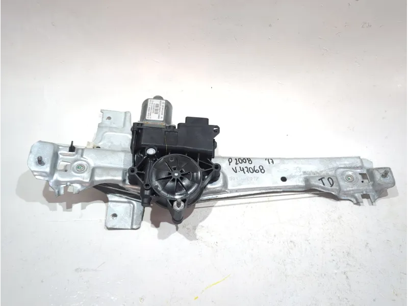 Recambio de mecanismo elevalunas trasero derecho para peugeot 2008 allure blue-hdi fap] referencia OEM IAM 9816401480  