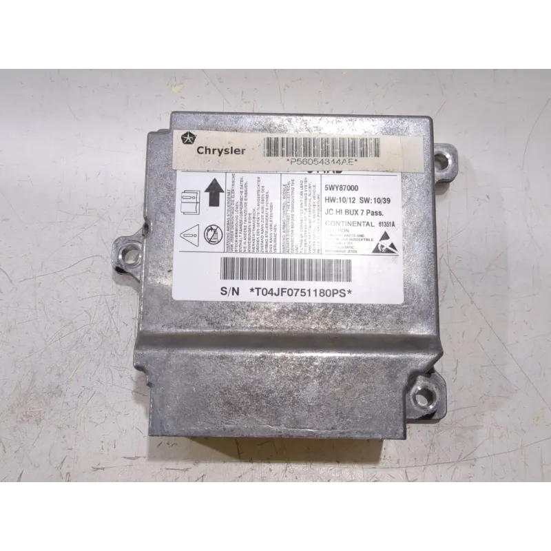 Recambio de centralita airbag para fiat freemont (345_) 2.0 jtd 4x4 referencia OEM IAM 5WY87000 P56054344AE  