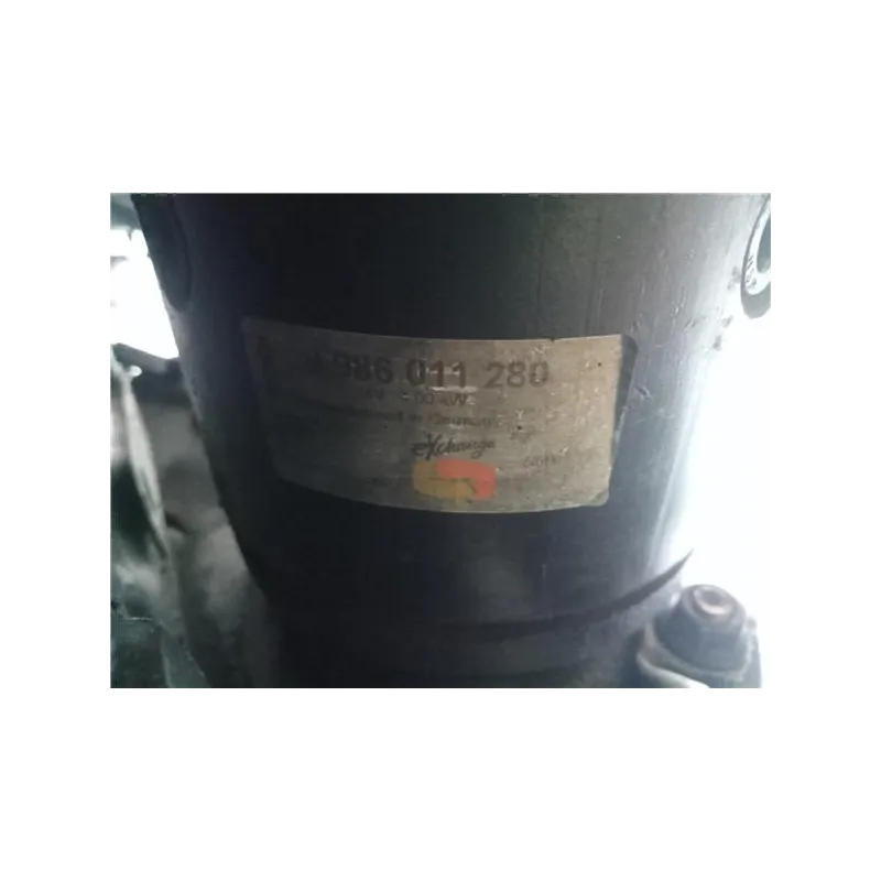 Recambio de motor arranque para scania 94b4x2 dc 9 02 referencia OEM IAM 0986011280 24v 4kW  
