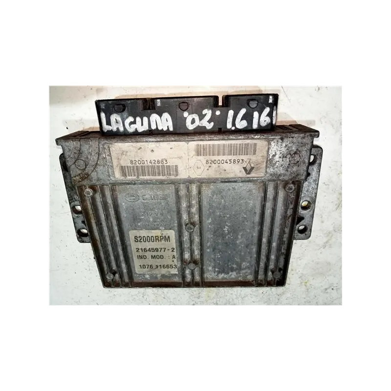 Recambio de centralita inyeccion para renault laguna ii (bg0)(2001) 1.9 dci (bg0g) referencia OEM IAM 8200142883  