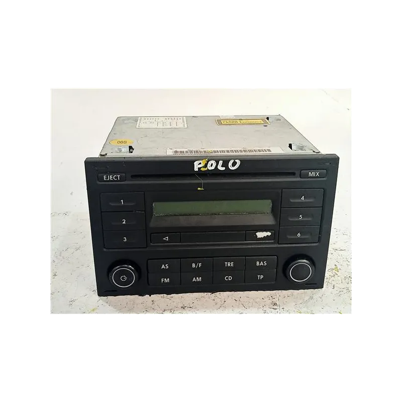 Recambio de radio cd para volkswagen polo iv (9n3)(04.2005) referencia OEM IAM POLO RADIO  