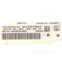 Recambio de cuadro completo para fiat freemont (345_) 2.0 jtd 4x4 referencia OEM IAM 56046270AJ  