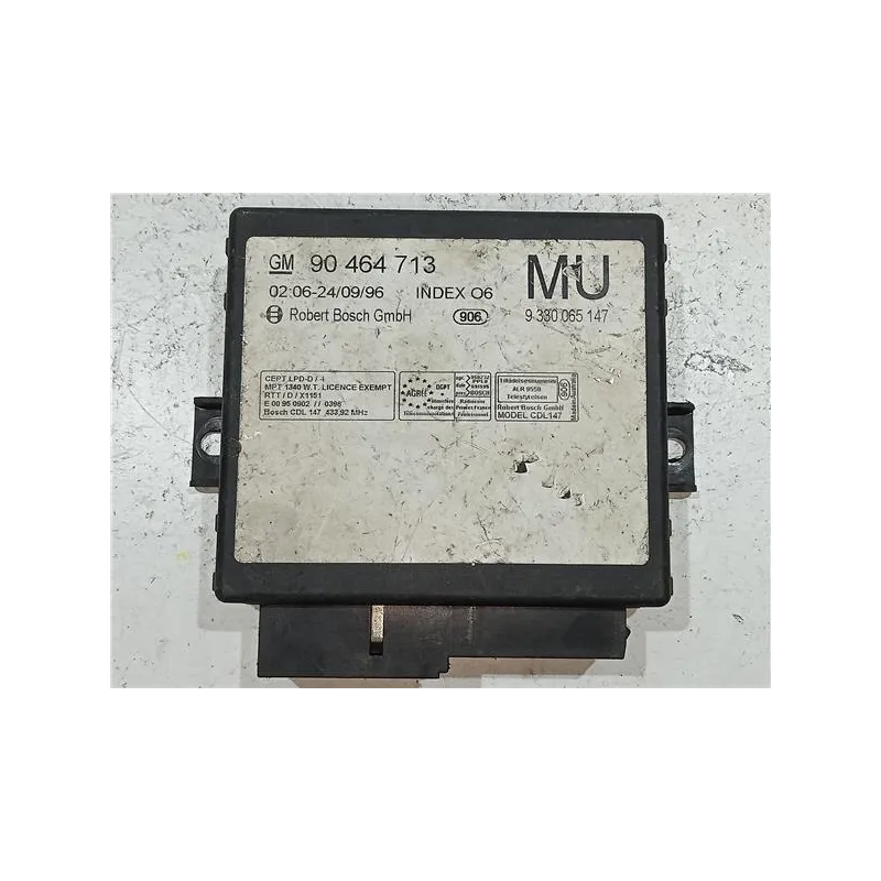 Recambio de centralita cierre para opel omega b (1994) 2.5 td referencia OEM IAM 90464713  