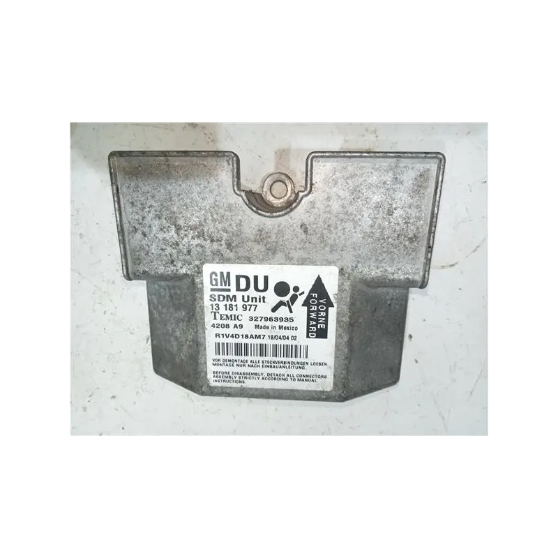 Recambio de centralita airbag para opel astra h berlina (2004) 1.6 referencia OEM IAM 13181977 R1V4D18AM7  