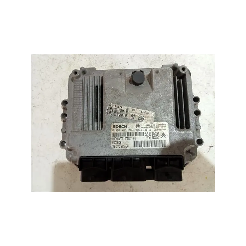Recambio de centralita inyeccion para peugeot 206 (1998) 1.4 hdi eco 70 referencia OEM IAM 0281011089 EDC16C3  