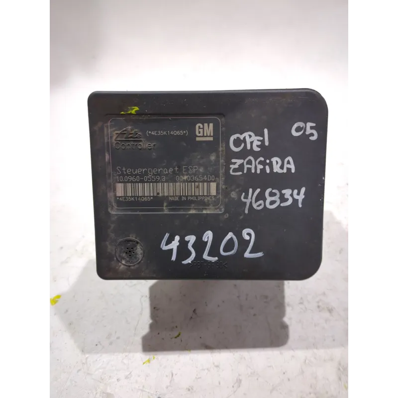 Recambio de abs para opel zafira b furgoneta/monovolumen (a05) 1.9 cdti van (m75) referencia OEM IAM 10096005593  