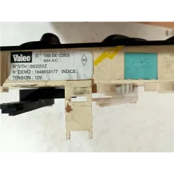 Recambio de mandos climatizador para renault master bus (03.1999) referencia OEM IAM 663255Z  