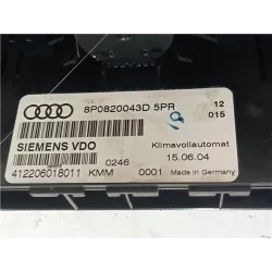Recambio de mandos climatizador para audi a3 (8p1)(05.2003) 2.0 tdi 16v referencia OEM IAM 8P0820043D  