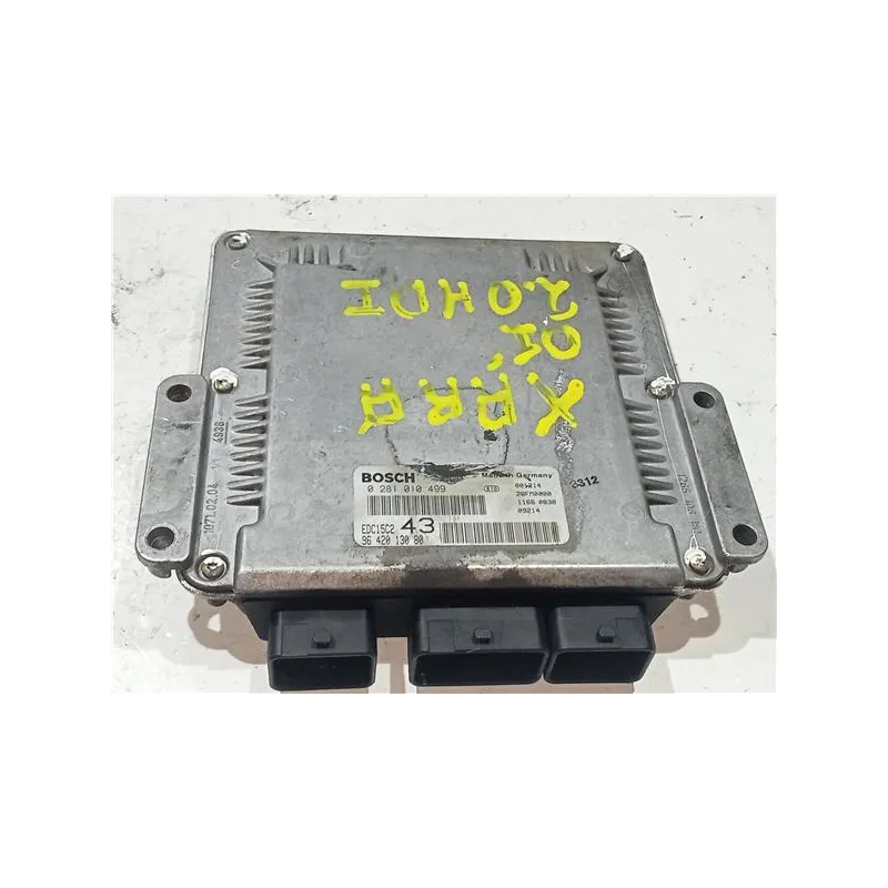 Recambio de centralita inyeccion para citroën xsara berlina (1997) 1.9 td referencia OEM IAM 0281010499 EDC15C243  