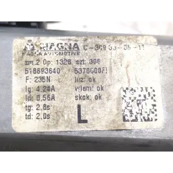 Recambio de mecanismo elevalunas delantero izquierdo para fiat 500 c (312_) 0.9 (312ag1a) referencia OEM IAM 518693640 5370000F 