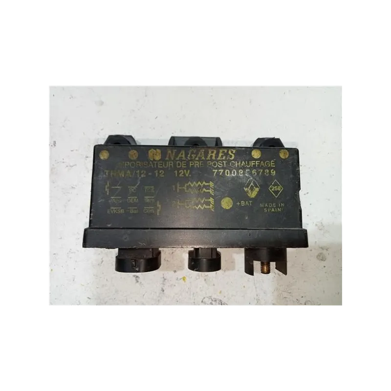 Recambio de caja precalentamiento para renault r 19 berl. con portón (b/c53)(1988) referencia OEM IAM 7700856789  