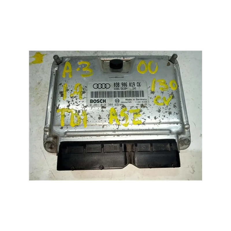 Recambio de centralita inyeccion para audi a3 (8p1)(05.2003) 2.0 tdi 16v referencia OEM IAM 038906019CK 0281010308  