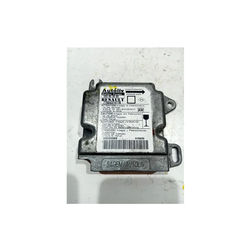 Recambio de centralita airbag para renault megane i fase 2 berlina (ba0)(1999) referencia OEM IAM 550803600  