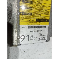 Recambio de centralita airbag para toyota corolla verso (r1)(2004) sol [16v cat] referencia OEM IAM 891700F032  