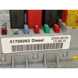Recambio de caja fusibles/rele para fiat i doblo cargo (2005) referencia OEM IAM 51756263DIESEL  