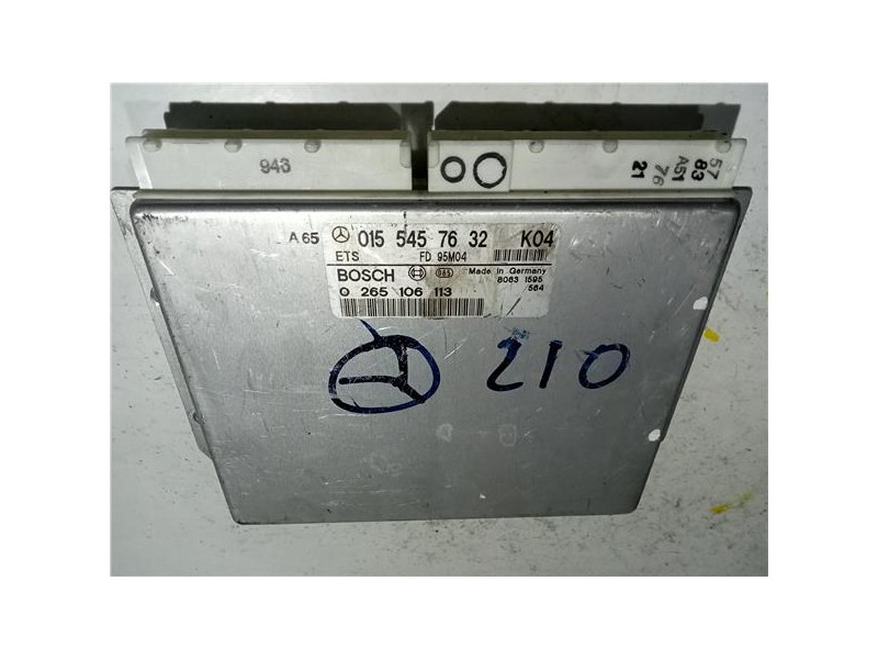Recambio de centralita inyeccion para mercedes-benz clase e (bm 210) berlina (05.1995) 2.8 280 (210.053) [2,8 ltr. - 142 kw 24v 