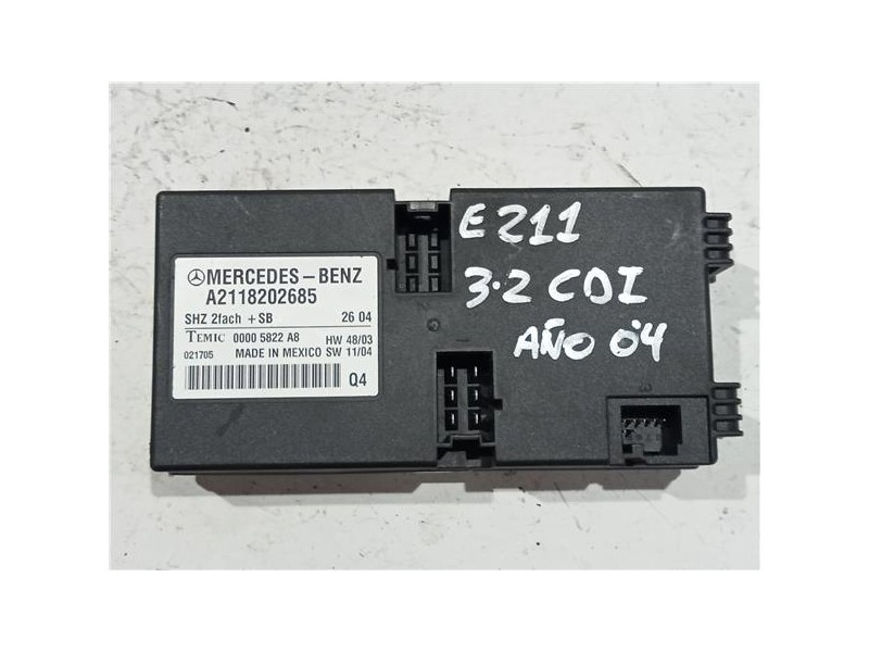 Recambio de modulo electronico para mercedes-benz clase e (bm 211) berlina (01.2002) 3.2 e 280 cdi (211.023) [3,2 ltr. - 130 kw 