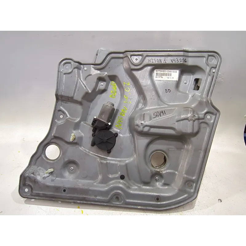 Recambio de mecanismo elevalunas delantero derecho para nissan primera berlina (p12)(12.2001) 1.6 referencia OEM IAM P8077  