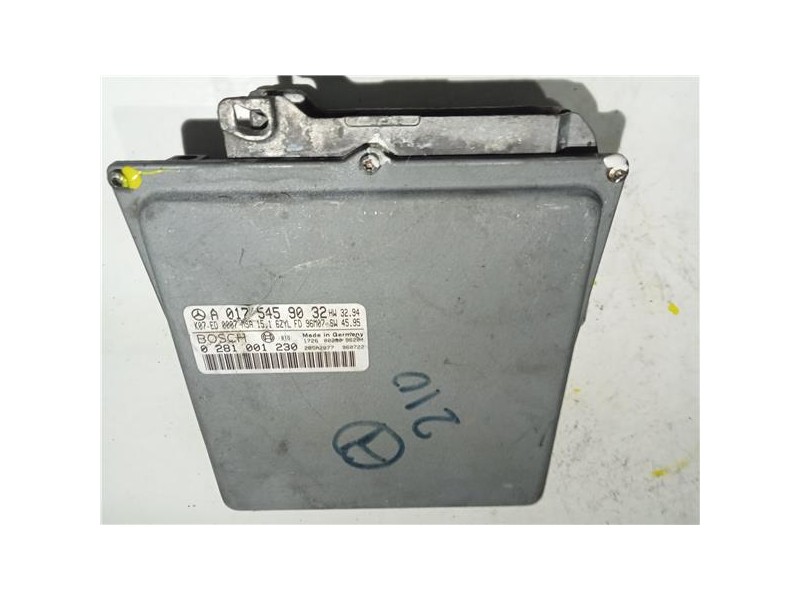 Recambio de centralita inyeccion para mercedes-benz clase e (bm 210) berlina (1995) 2.7 270 cdi (210.016) [2,7 ltr. - 125 kw cdi