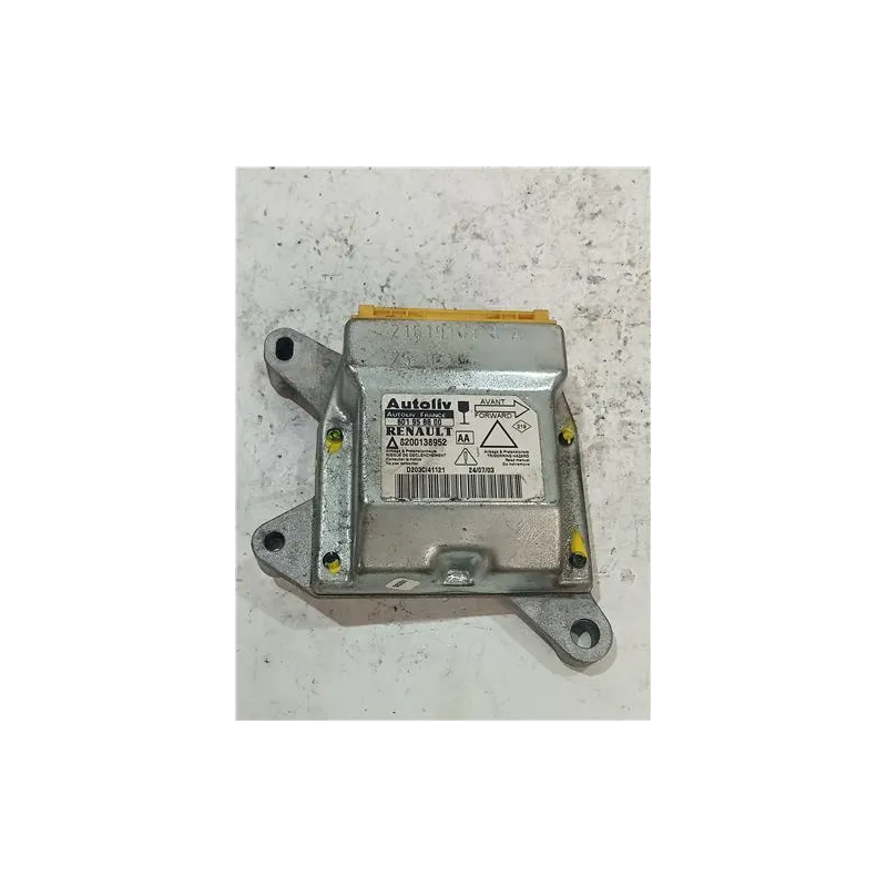 Recambio de centralita airbag para renault laguna ii (bg0)(2001) 1.9 dci (bg0g) referencia OEM IAM 601958800  