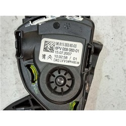 Recambio de potenciometro pedal gas para peugeot 307 (s1)(04.200106.2005) 1.6 xr clim plus [1,6 ltr. - 66 kw 16v hdi] referencia