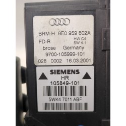 Recambio de motor elevalunas trasero izquierdo para volkswagen polo iv (9n_, 9a_) 1.4 tdi referencia OEM IAM 8E0959802A  