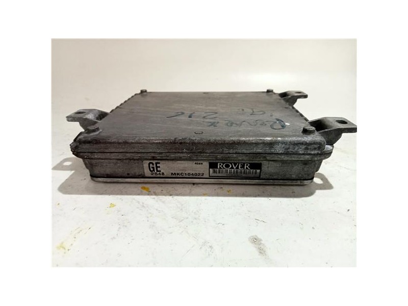 Recambio de centralita inyeccion para rover rover 200 (rf)(1996) 1.4 214 si (3-ptas.) [1,4 ltr. - 76 kw 16v cat] referencia OEM 
