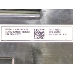 Recambio de mando climatizador para citroën c4 ii (nc_) 1.6 hdi 115 referencia OEM IAM 98040782ZD 9670466180  