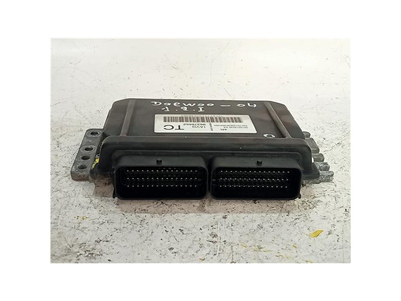 Recambio de centralita inyeccion para daewoo kalos (2002) 1.2 se [1,2 ltr. - 53 kw cat] referencia OEM IAM S010016040A8  