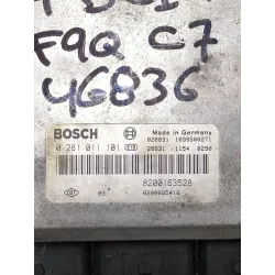 Recambio de centralita inyeccion para renault laguna ii (bg0)(2001) 1.9 dci (bg0g) referencia OEM IAM 0281011101  