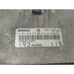 Recambio de centralita inyeccion para fiat stilo (192)(2001) 1.9 jtd (192_xe1a) referencia OEM IAM 0281010337 73501237  
