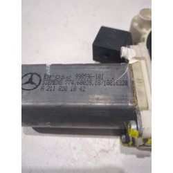 Recambio de motor elevalunas delantero izquierdo para mercedes-benz clase c (bm 203) berlina (02.2000) 2.2 220 cdi (203.006) [2,