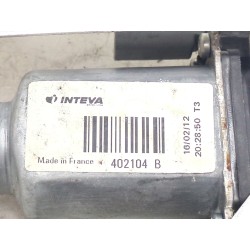 Recambio de mecanismo elevalunas delantero derecho para citroën berlingo furgoneta/monovolumen (b9) 1.6 hdi 110 referencia OEM I