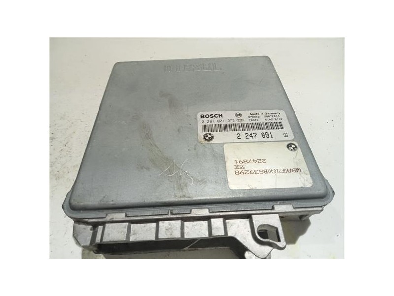 Recambio de centralita inyeccion para bmw serie 5 berlina (e39)(1995) 2.5 525tds [2,5 ltr. - 105 kw turbodiesel cat] referencia 