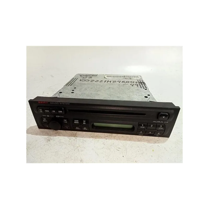 Recambio de radio cd para seat leon (1p1)(05.2005) tdi 16v referencia OEM IAM 1M0035186K  