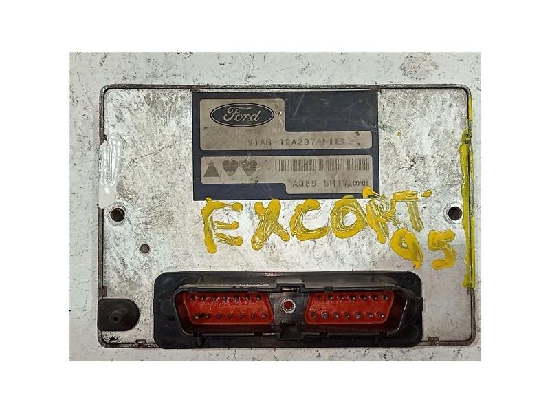 Recambio de centralita inyeccion para ford orion (1983) 1.6 gl [1,6 ltr. - 40 kw diesel] referencia OEM IAM 91AB12A297HB  