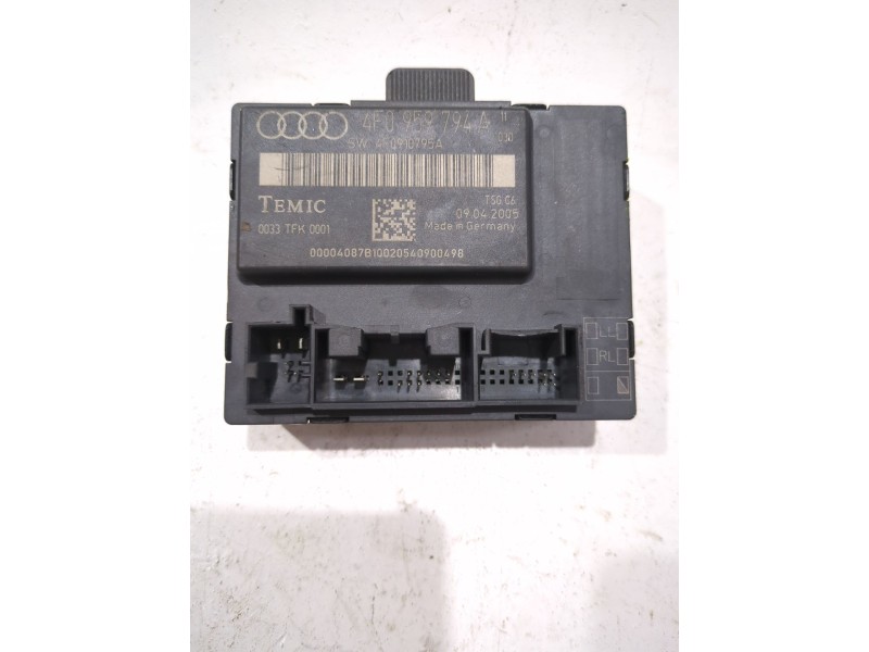 Recambio de modulo confort para audi a6 avant (4f5)(2005) 3.0 tdi quattro [3,0 ltr. - 165 kw v6 24v tdi] referencia OEM IAM 4F09