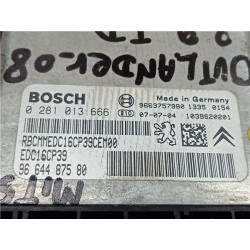 Recambio de centralita inyeccion para mitsubishi outlander (cw0)(2007) 2.2 di-d kaiteki plus [2,2 ltr. - 115 kw di-d cat] refere