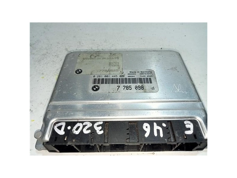 Recambio de centralita inyeccion para bmw serie 3 berlina (e46)(1998) 2.2 320i [2,2 ltr. - 125 kw 24v cat] referencia OEM IAM 77