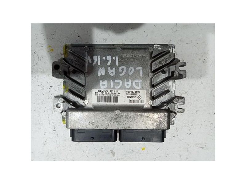 Recambio de centralita inyeccion para dacia logan 1 (2005) 1.6 prestige [1,6 ltr. - 77 kw 16v cat] referencia OEM IAM S110140022