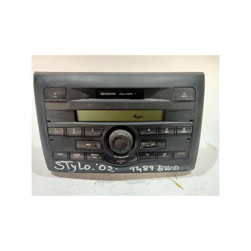 Recambio de radio cd para fiat stilo (192)(2001) 1.9 jtd (192_xe1a) referencia OEM IAM 2FCF18C838AE  